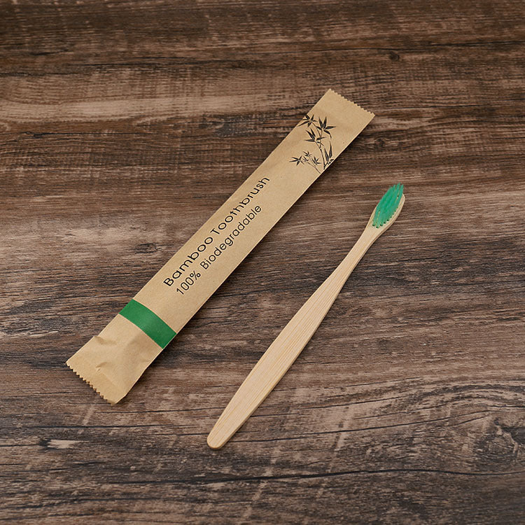 Natural Bamboo Tooth Brush - Charcoal